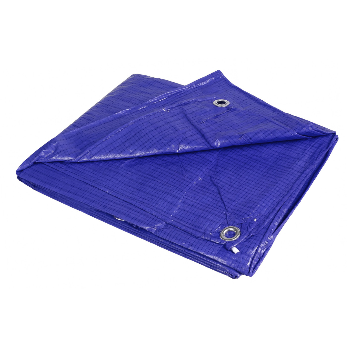 Blue tarpaulin 1.5 x 2.5 m – PE 80 GSM