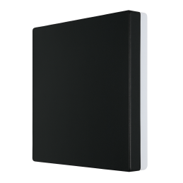 Square LED Wall Lamp Black 15x15 cm – 10W IP65 3000K