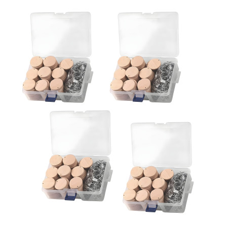 Realizzazione di portachiavi per feste per bambini: 4 set