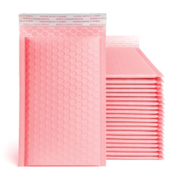 Small bubble envelope (air cushion envelope, pink, 11x20 cm)