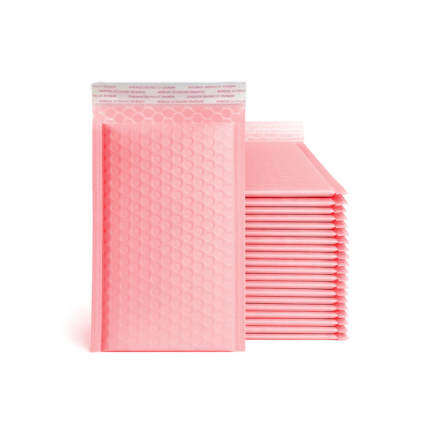 Small bubble envelope (air cushion envelope, pink, 11x20 cm)