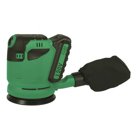 Akumulátorová bruska (20 V, Ø 125 mm, včetně baterie a