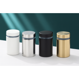Metalen afstandhouder voor bordjes (12x19 mm, wit, inclusief