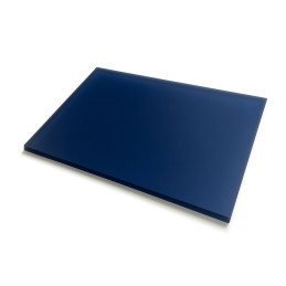 Plaque de base en acrylique (PMMA) (bleu transparent, 50x30 cm