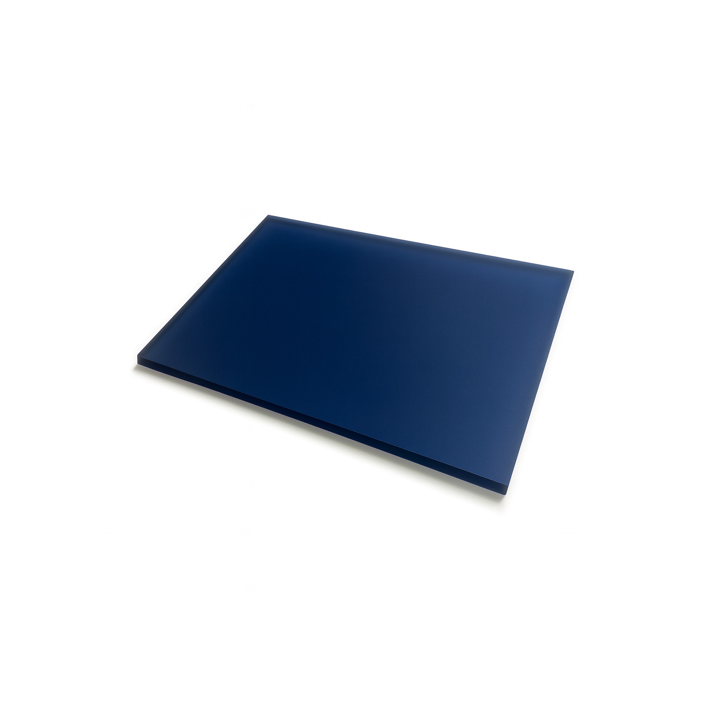 Plaque de base en acrylique (PMMA) (bleu transparent, 50x30 cm