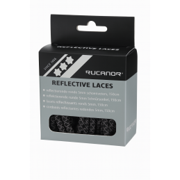 Set reflektierende Schnürsenkel (grau)