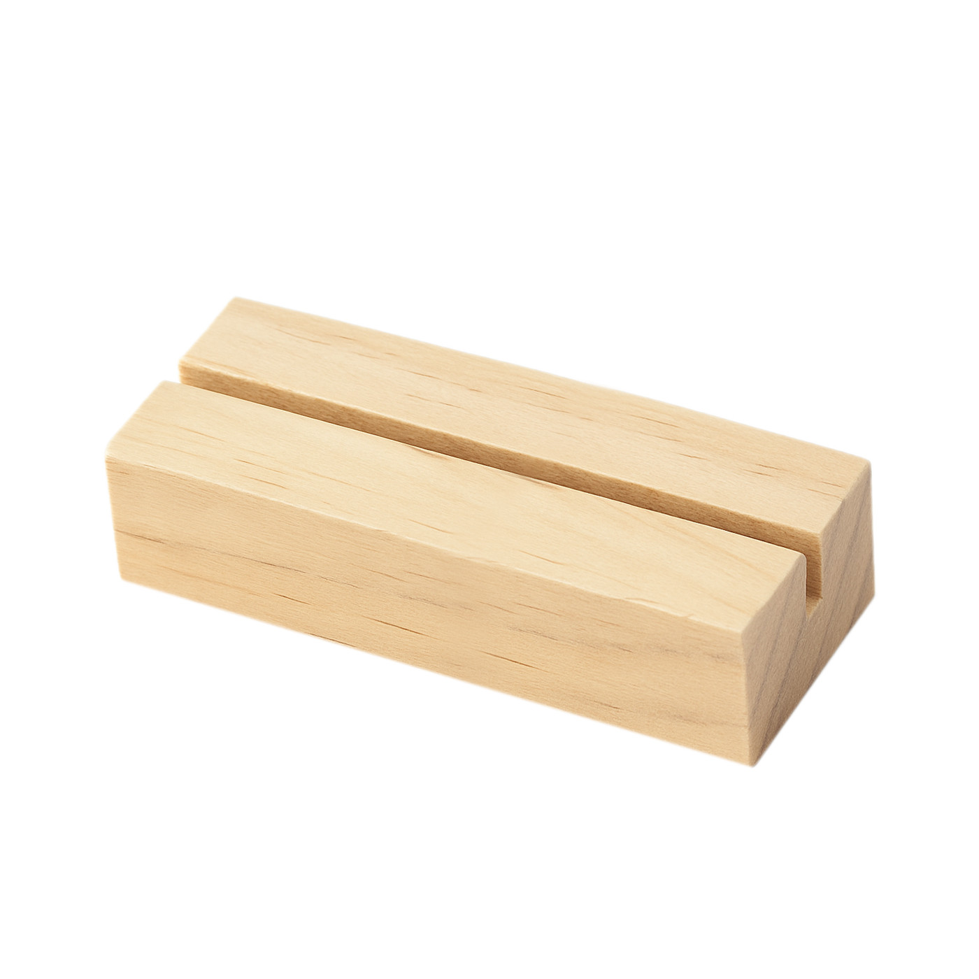 Display stand (also for photos) from basswood (6x2.5x1.5 cm)