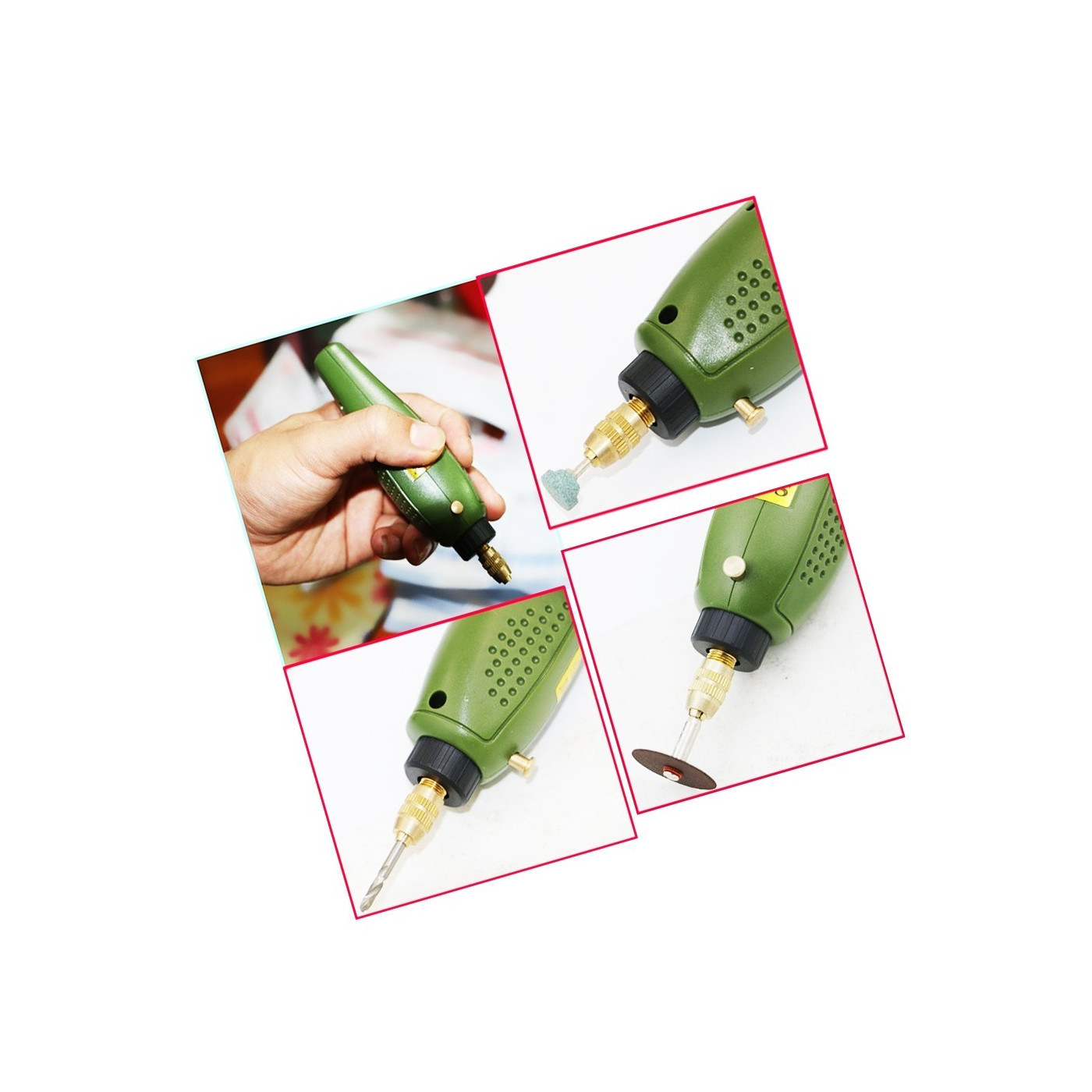 Small electric screw and drill on USB - Wood, Tools & Deco