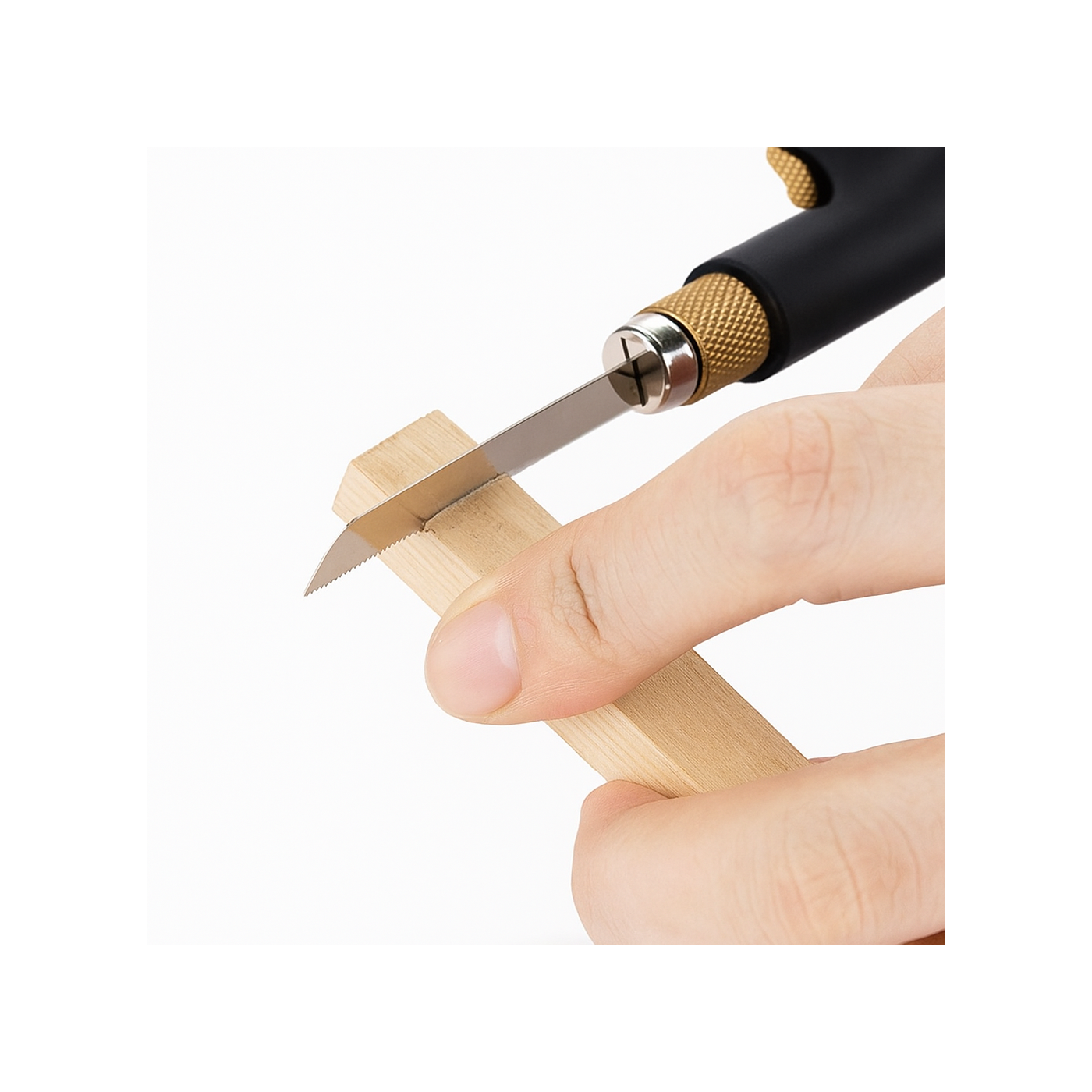 Petite scie à main en forme de stylo avec 2 lames de scie