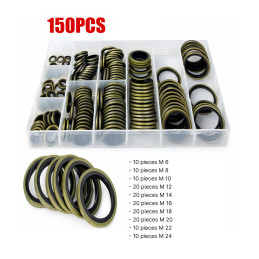 Assortment kit with 150 sealing rings