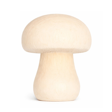 Petite figurine de champignon en bois (pour les loisirs