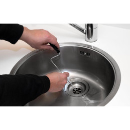 Flexible Abflussreinigungsfeder (3 Meter Länge)