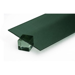 Acryl-Grundplatte (PMMA) (transparent dunkelgrün, 50 x 30 cm, 3