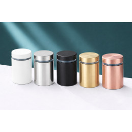 Metallabstandshalter für Schilder (12x20 mm, goldfarben