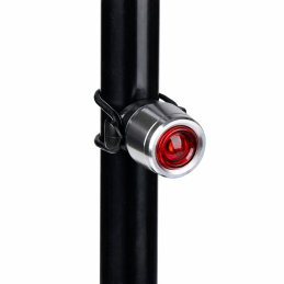 Feu arrière de vélo compact DUNLOP (2,7 x 3,0 x 3,7 cm)