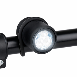 DUNLOP fietslicht, voorlicht (3 LEDs, 3V)