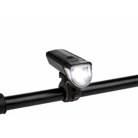 Éclairage avant de vélo Dunlop – 2 modes, homologué StVZO