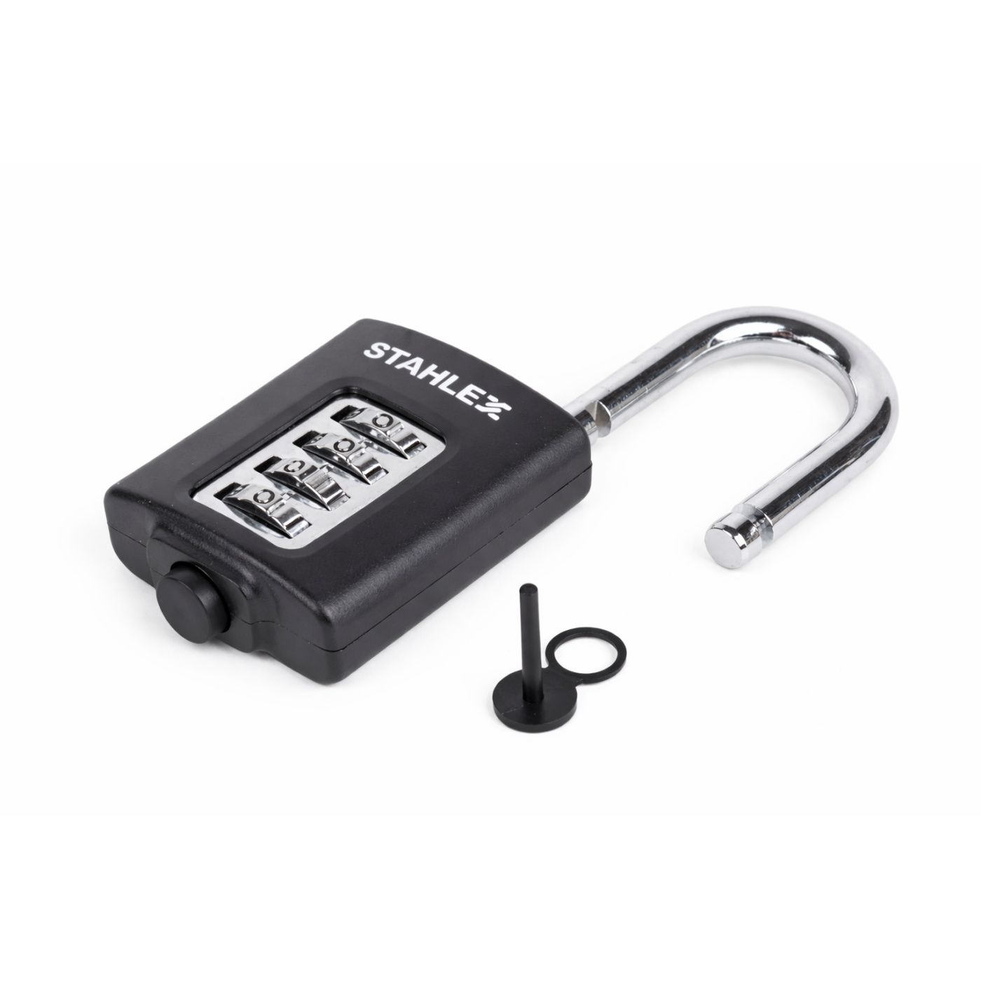 Combination padlock 50 mm with quick reset, 4-digit