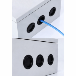 Set di pressacavi in gomma (M7–M25), 188 pezzi