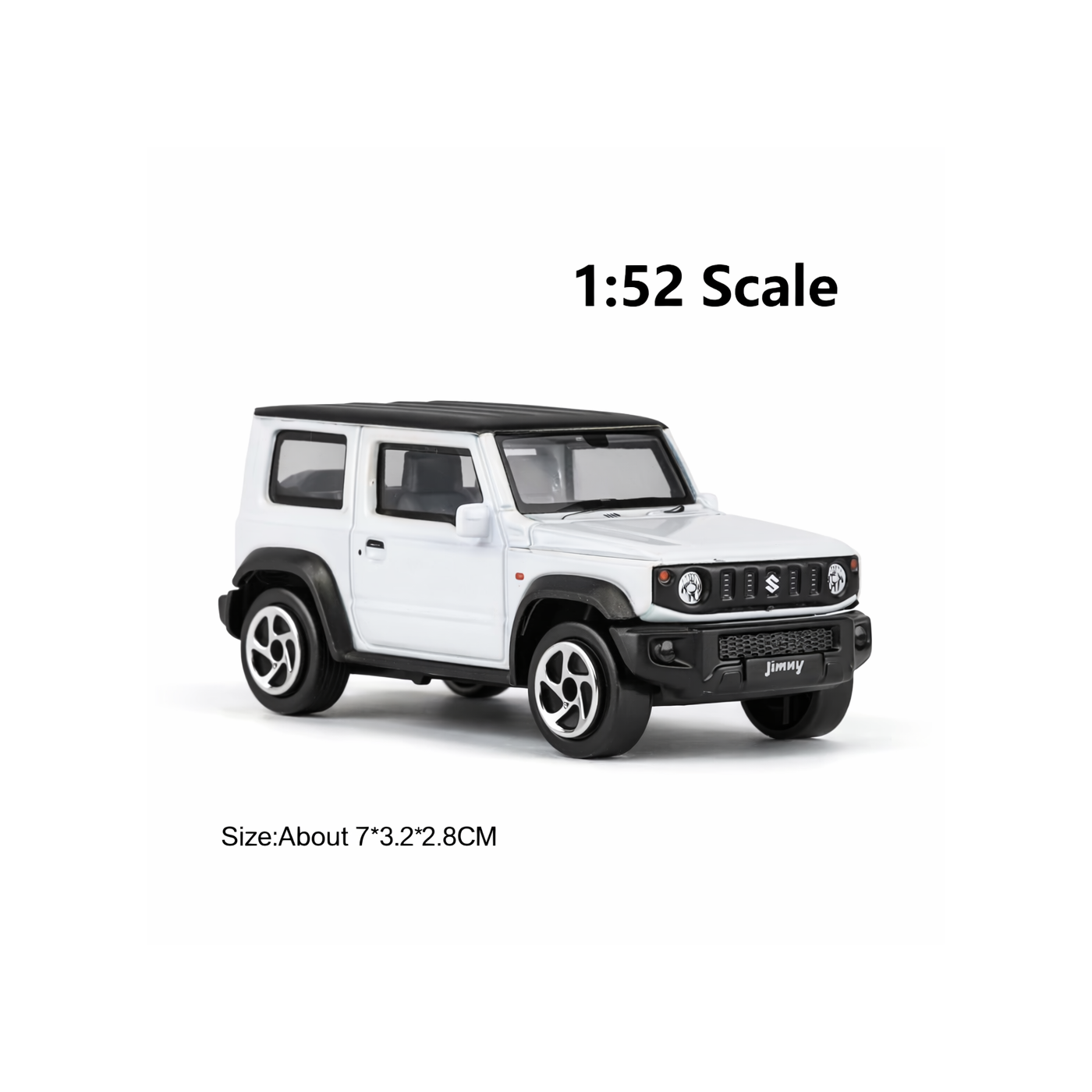 Suzuki Jimny 2021 scale model 1:52 (white)