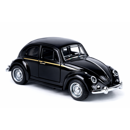 Volkswagen beetle scale model (black, 1:36)