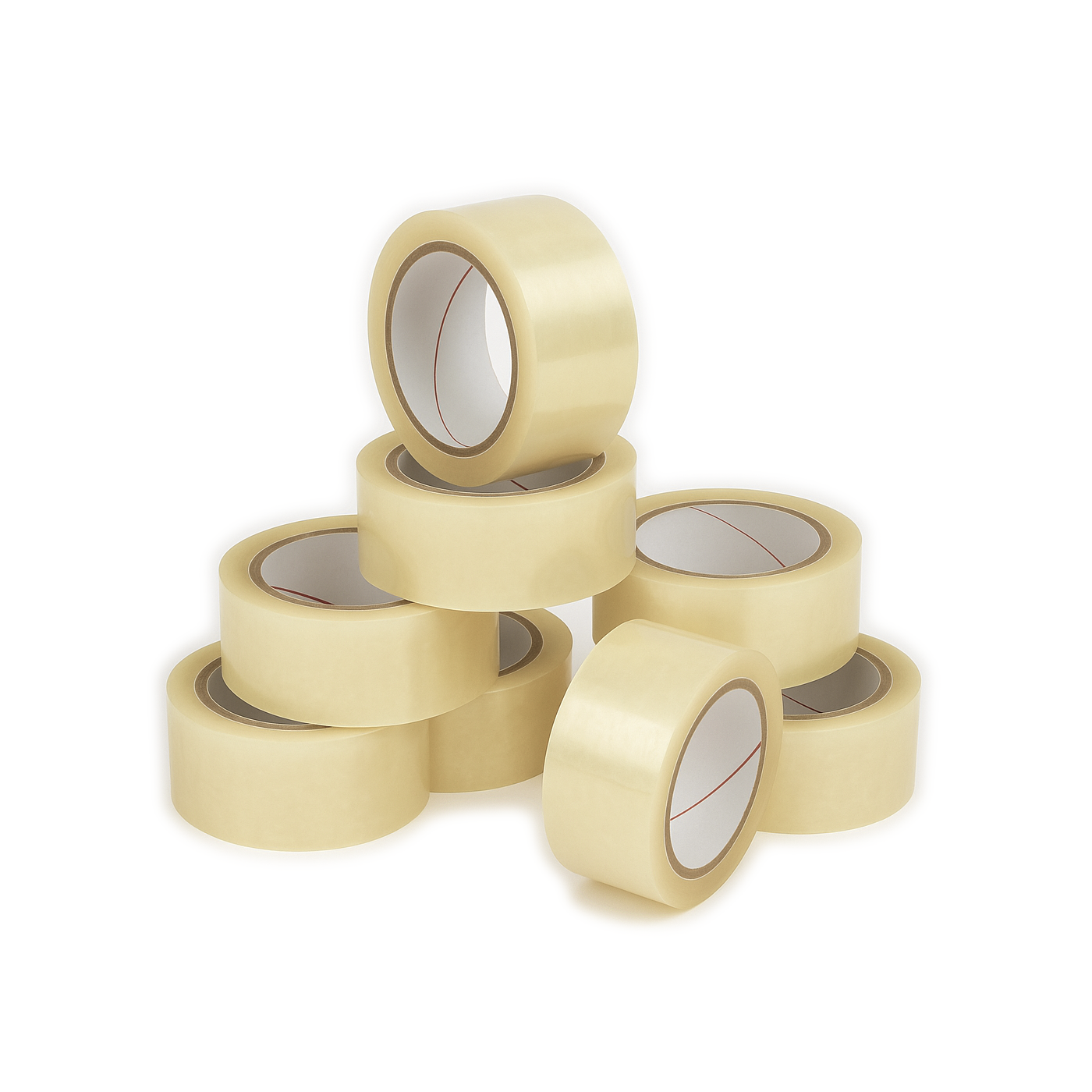 Big set of 72 rolls of budget packaging tape (48 mm x 50