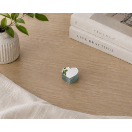 Lot de 30 petits miroirs en forme de cœur (3x30 mm, argent)