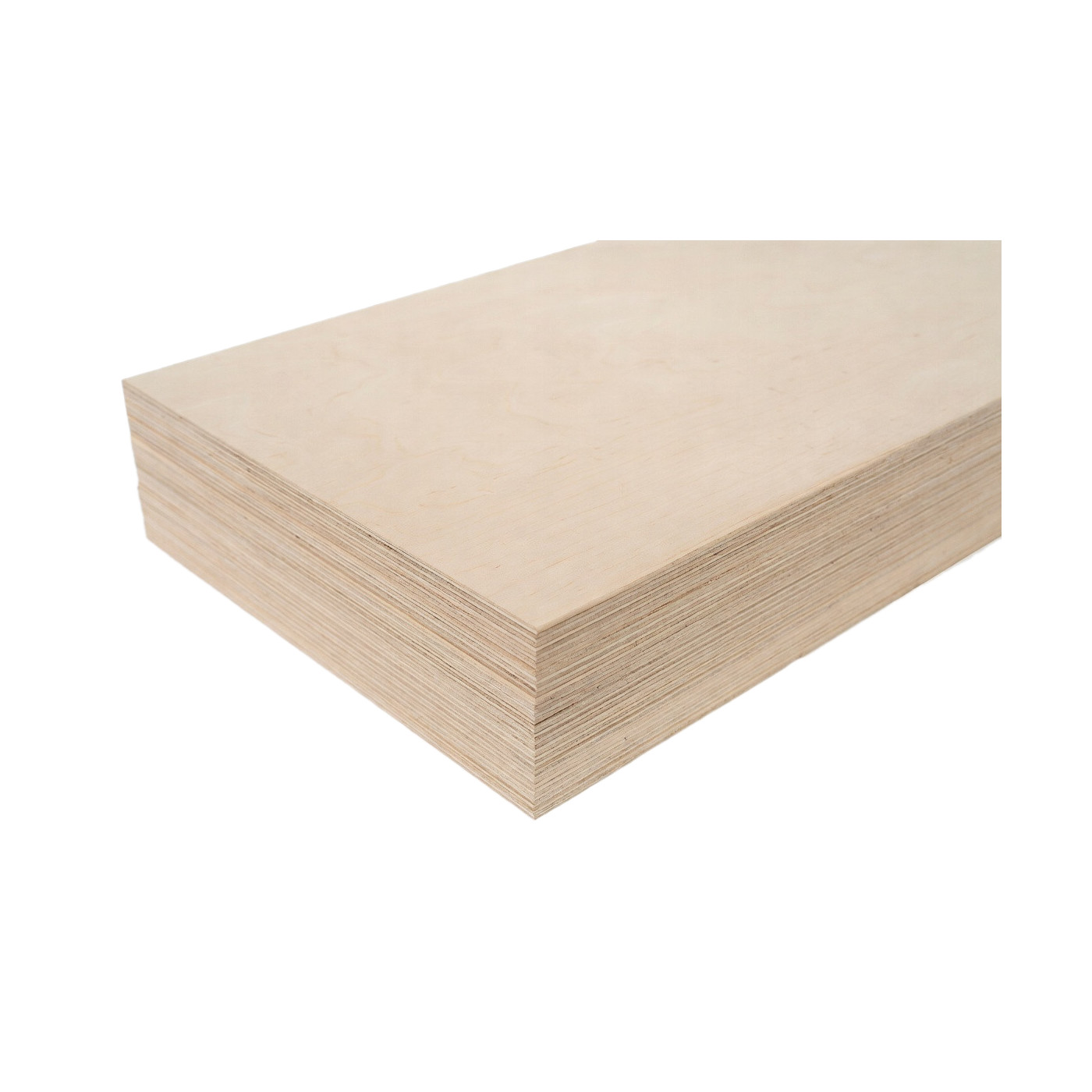 Set of 10 linden (basswood) plywood sheets, 46x30 cm, 1.5 mm