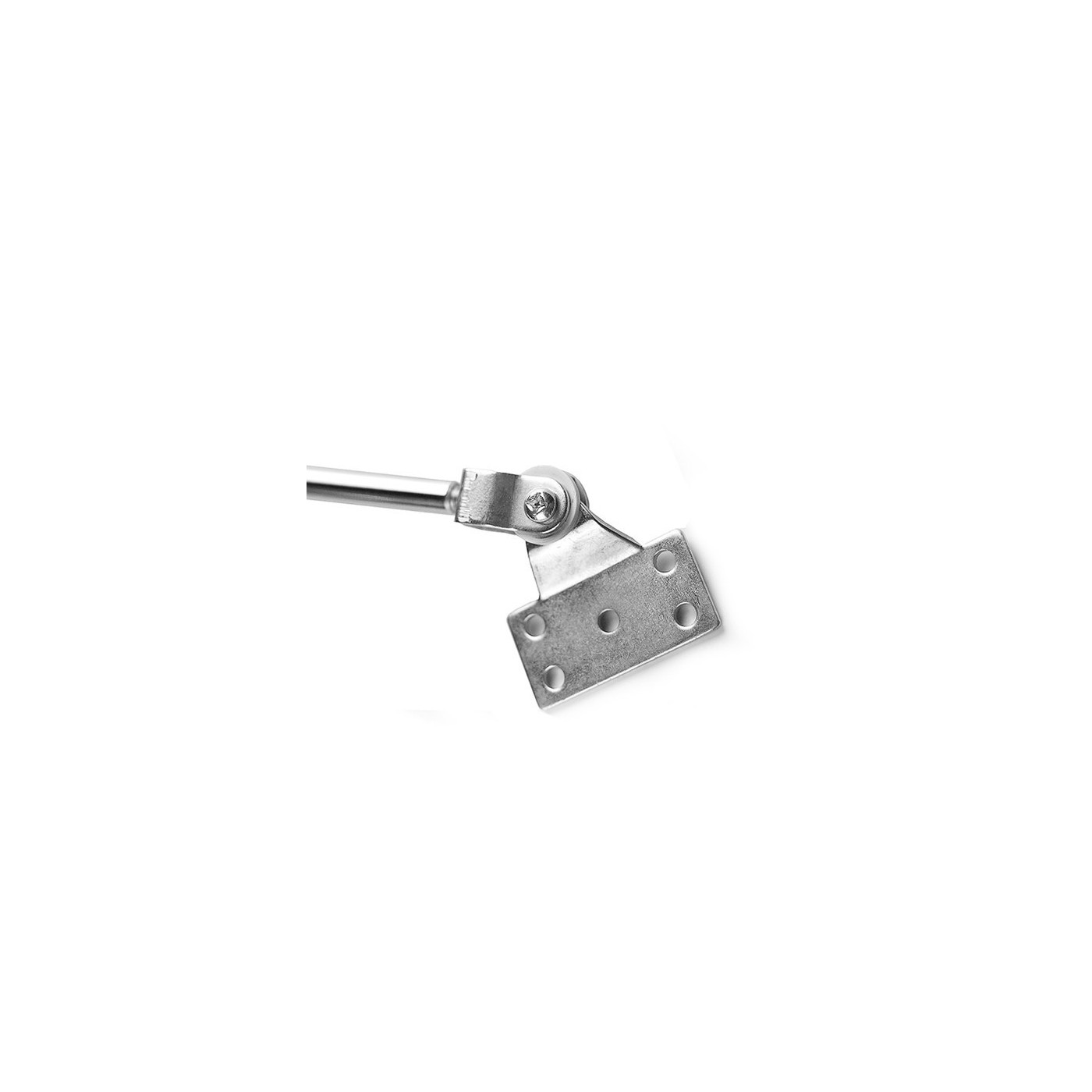 Universal gas spring with brackets (700N/70kg, 490 mm, black) - Wood ...