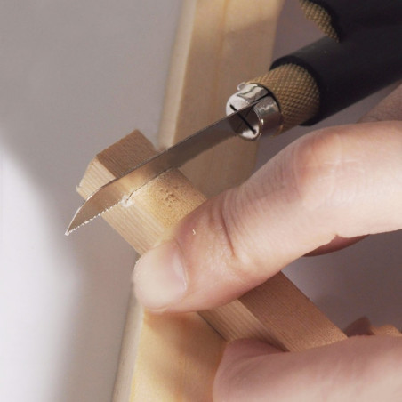 Mini, kleine Handsäge in Stiftform mit 2 Sägeblättern Mini, kleine Handsäge in Stiftform mit 2 Sägeblättern