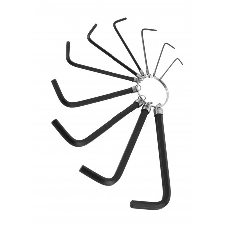 Basic hex key (allen) set (10 pieces)