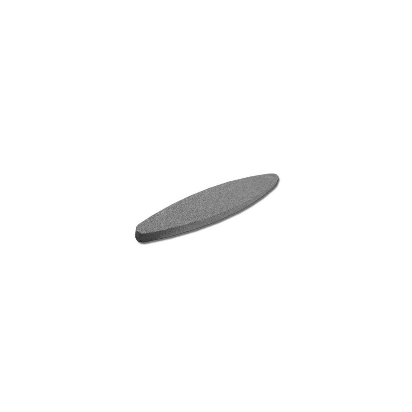 Piedra de afilar, piedra de amolar, ovalada, 225 mm de longitud