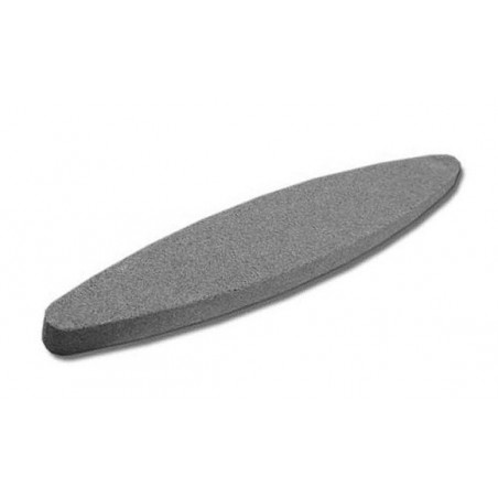 Piedra de afilar, piedra de amolar, ovalada, 225 mm de longitud