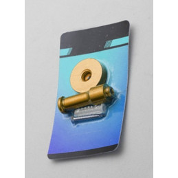 Sæt med 10 metalkroge til tøj, vægbeslag, sort