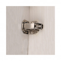 Set mit 16 Schrankscharnieren aus Metall (Größe 1: 78 mm) - Wood, Tools