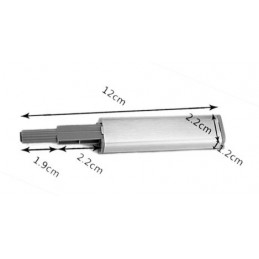 Set von 12 Magnetverschlüssen für Schranktüren (eng) - Wood, Tools & Deco