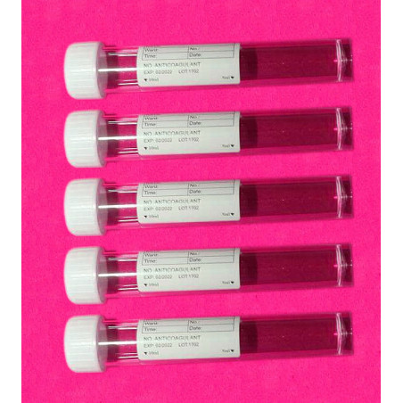 Set von 100 Reagenzgläsern aus Kunststoff (10 ml, Polystyrol Set von 100 Reagenzgläsern aus Kunststoff (10 ml, Polystyrol
