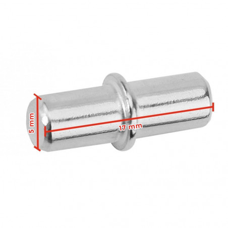 Set of shelf supports (150 pieces), metal pins, 5x17 mm - 1 Set of shelf supports (150 pieces), metal pins, 5x17 mm - 1