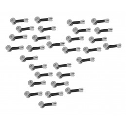 Set of 30 minifix furniture connector packs