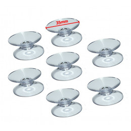 Set von 60 gummisauger doppelt (35 mm)