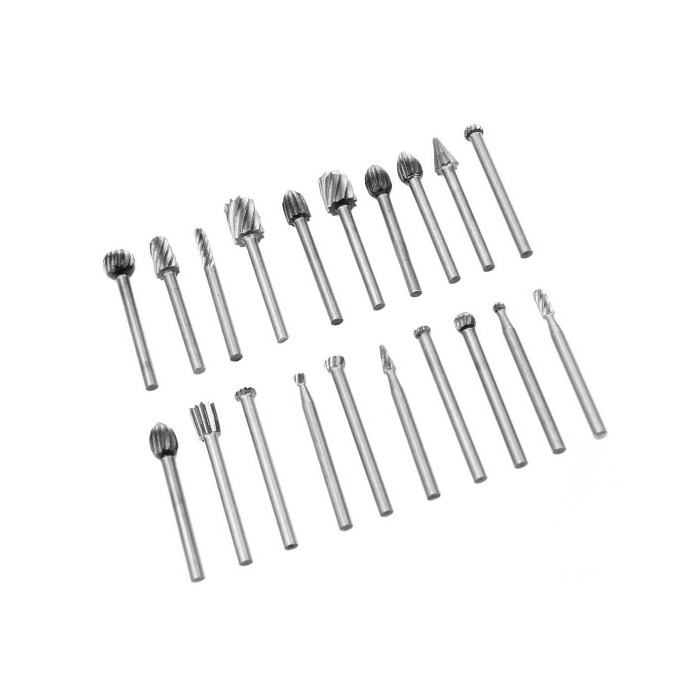 Set of 50 pcs micro (dremel) milling cutters/burrs Wood, Tools & Deco