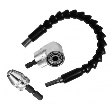Drill/screw extension set (angle, length, adapter) Drill/screw extension set (angle, length, adapter)