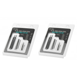 Set von 50 micro hss Bohrer