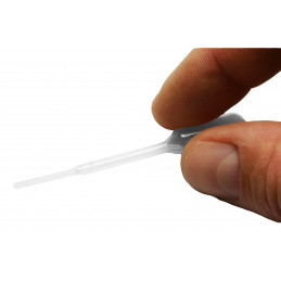 Pipette en polyéthylène - Transparente - 1,5 ml (x 500) - Meilleur du Chef