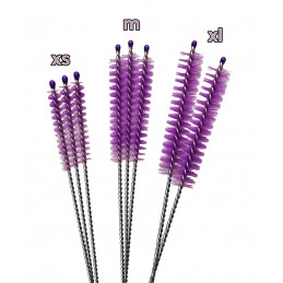 Ensemble de 40 brosses pour le nettoyage, taille: M