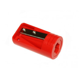 Carpenters pencil sharpener red