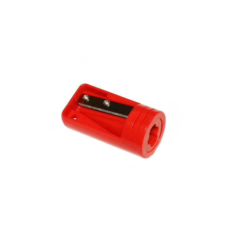 Carpenters pencil sharpener red