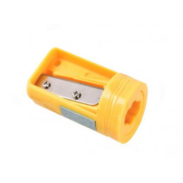 Carpenters pencil sharpener yellow