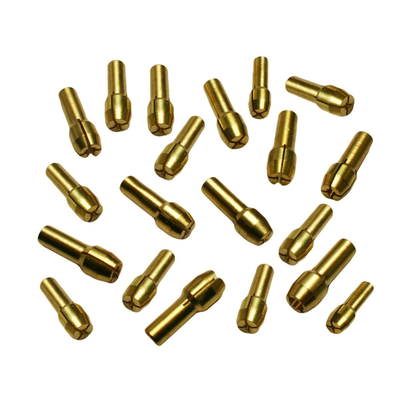 10pcs/Set Mini Drill Brass Collet Chuck for Rotary Tool 0.5-3.2mm VBR 
