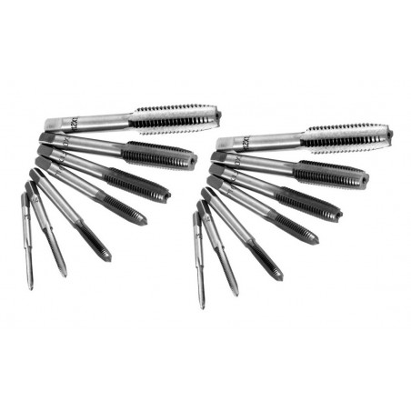 Set of 14 taps (M3-M12)